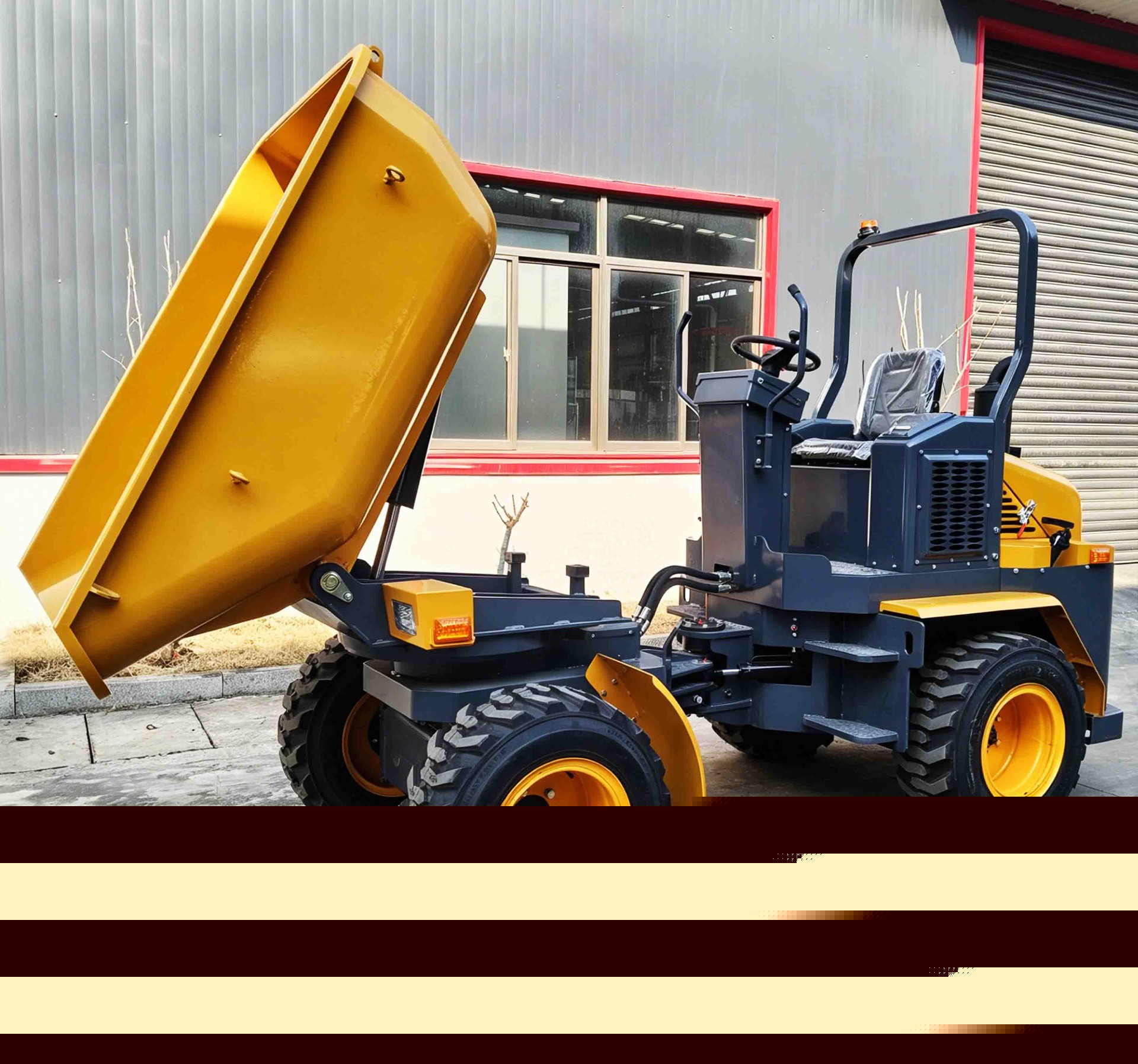 3-Ton Ride-On Dumper – High-ROI Heavy-Load Hauler for Quarry, Earthwork & Rental Fleets