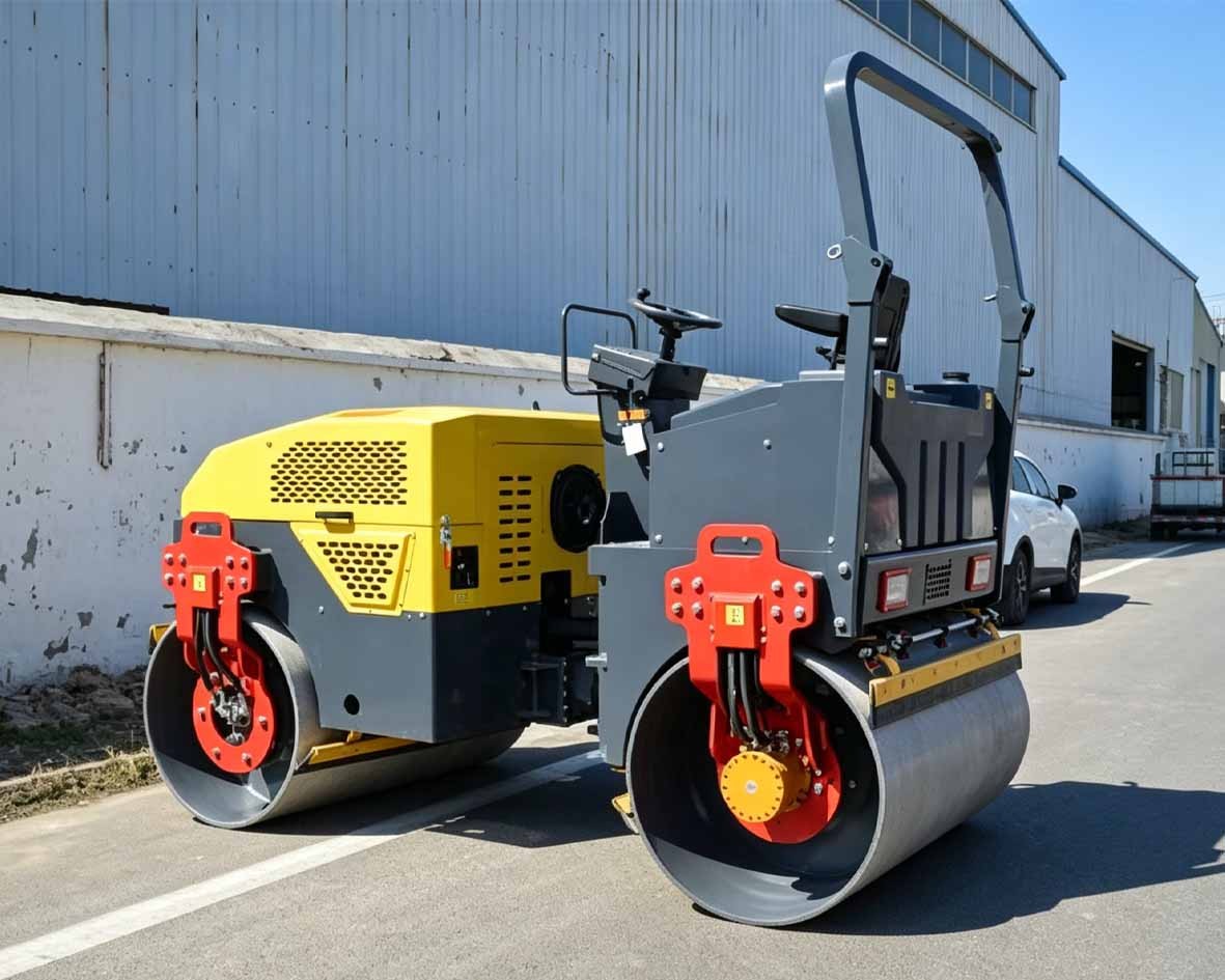 Full Hydraulic Road Rollers by Xinghang From 1 Ton Double Drum to 6 Ton