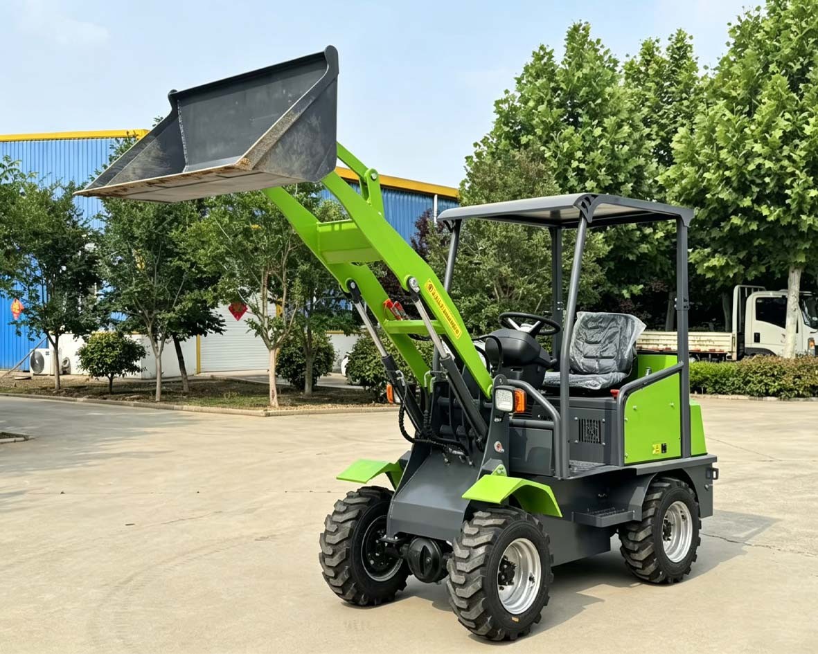 XHD500 Electric Loader – Three Real Job Sites Decoded: Poultry Barn, Orchard, Indoor Demolition