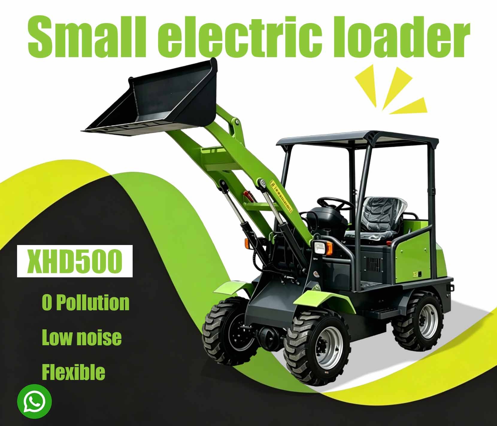 Key Points: Electric Loader Adaptation for Agricultural & Forestry Material Handling